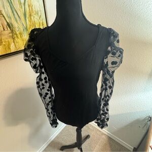 Shein Bodysuit long sleeve top